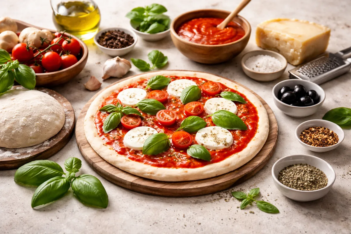 Quels sont les ingrédients essentiels pour faire une pizza maison parfaite