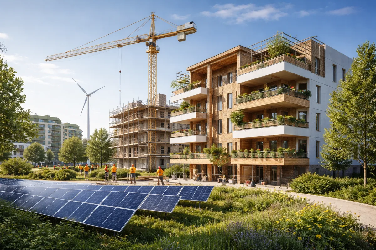 Les tendances actuelles en matière de construction durable