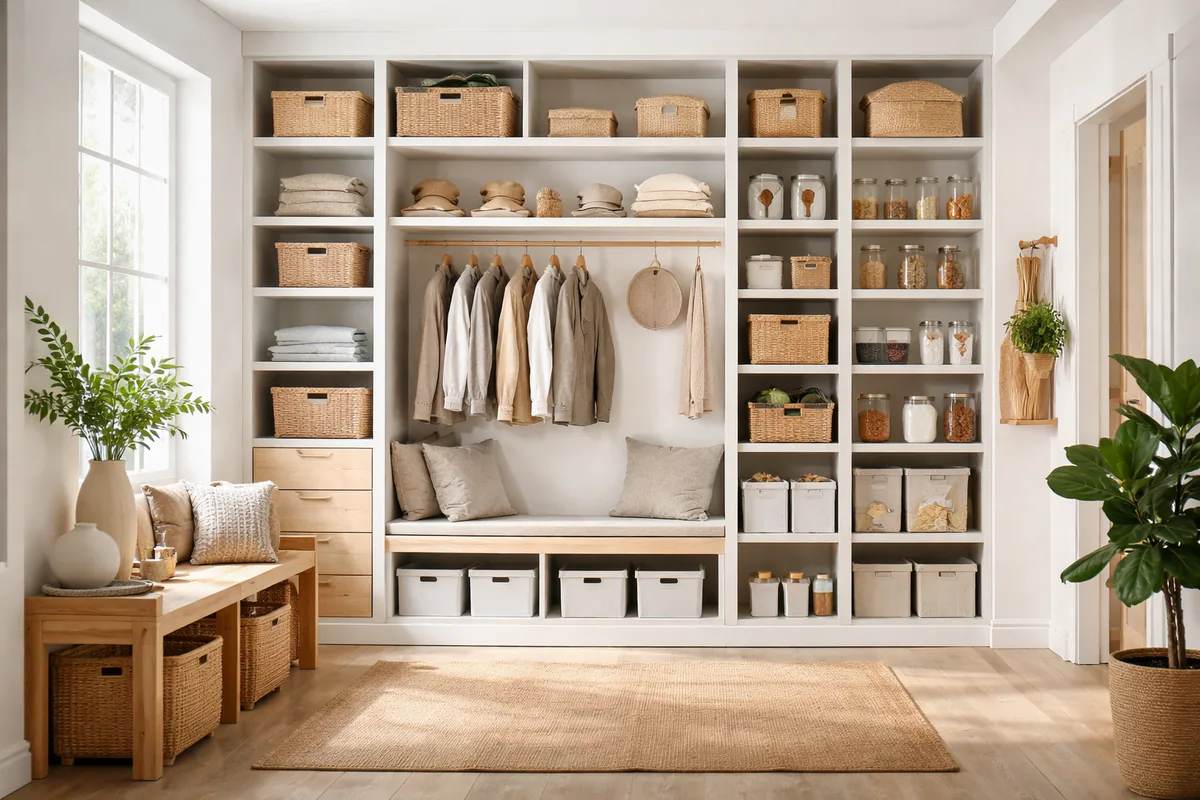 Créer un espace de rangement optimisé dans votre maison