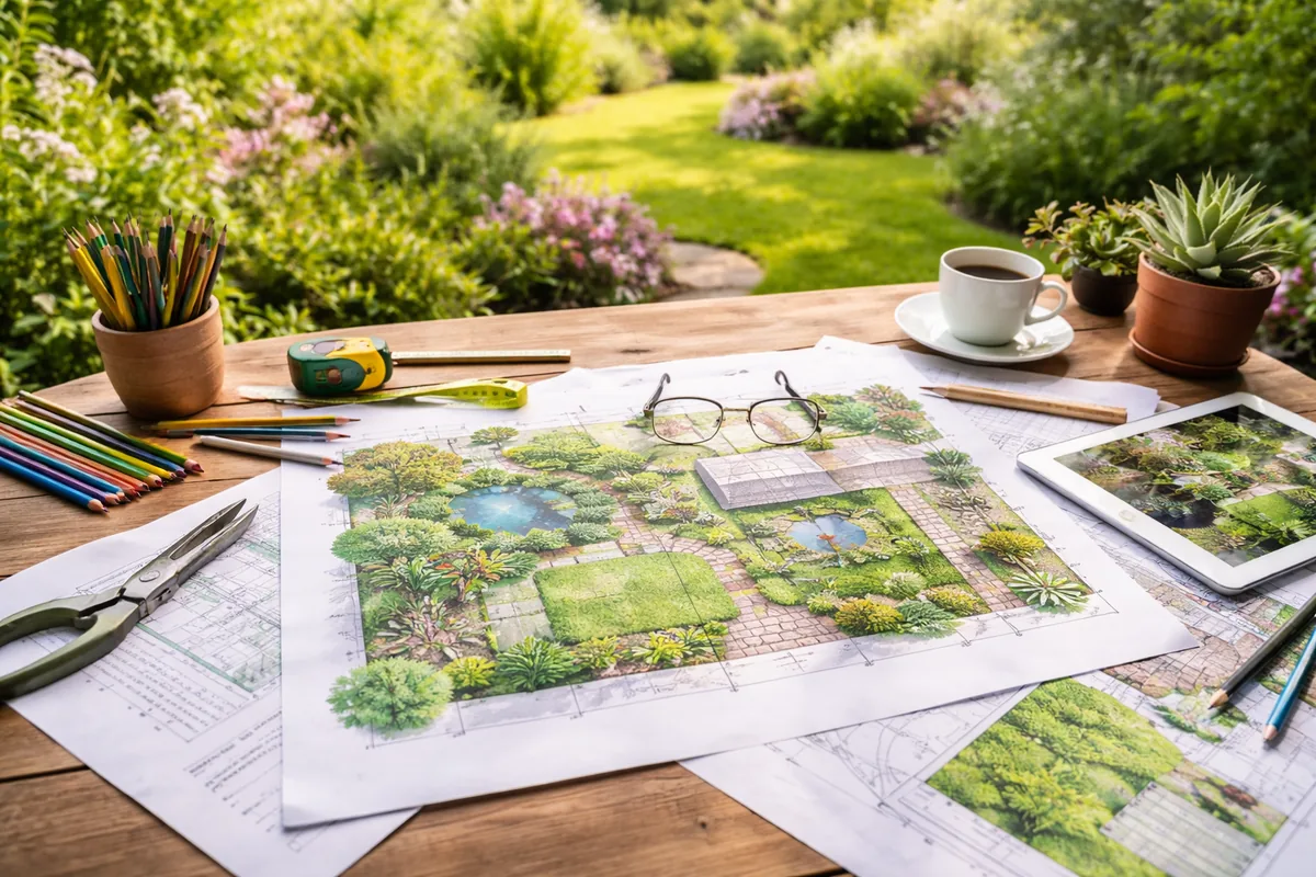 Comment créer un plan d'aménagement de jardin adapté à son espace extérieur