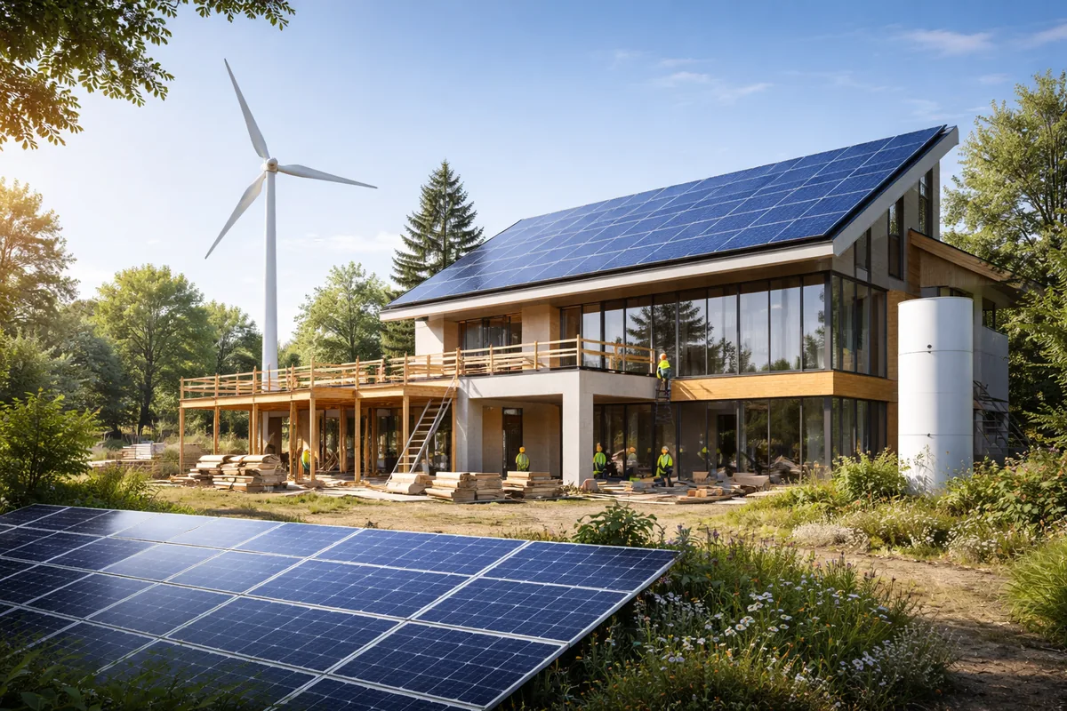 L'intégration des énergies renouvelables dans la construction moderne