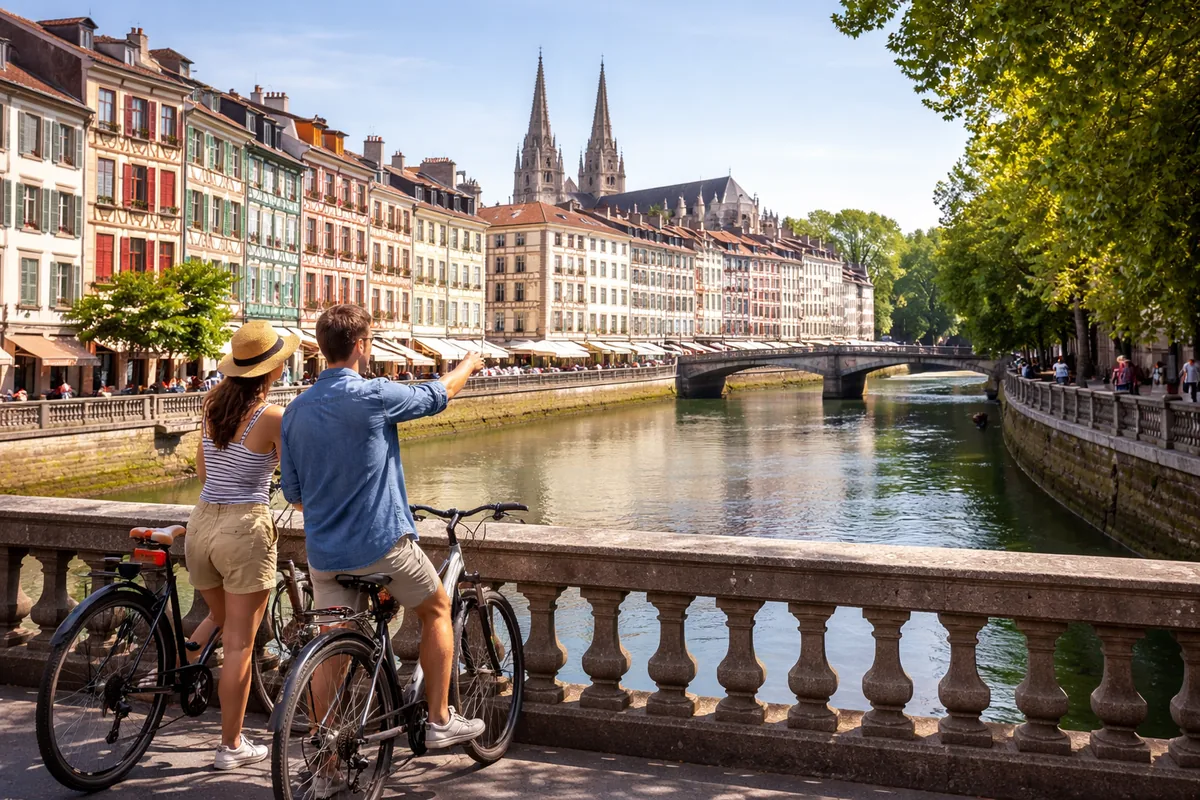 Comment explorer Bayonne en vélo grâce à des itinéraires de cyclisme et une communauté engagée