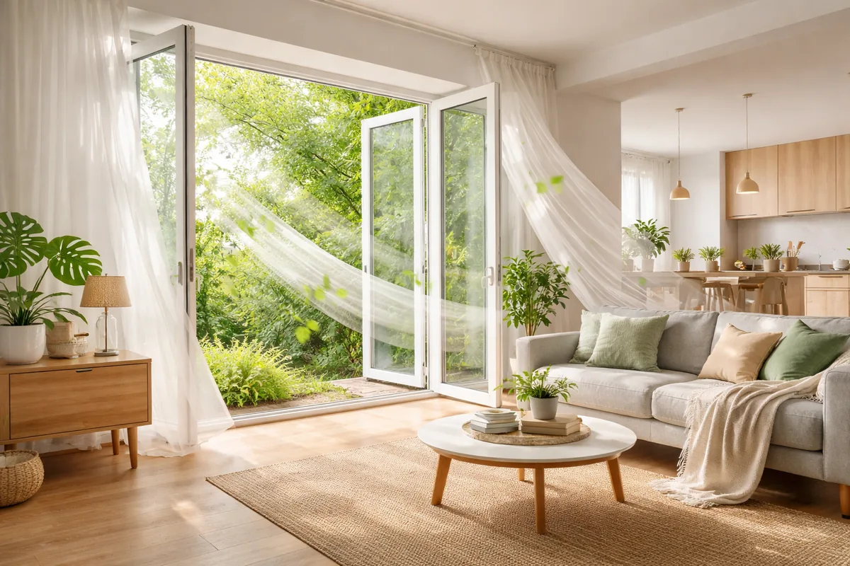 Comment optimiser l'aération naturelle dans une maison rénovée
