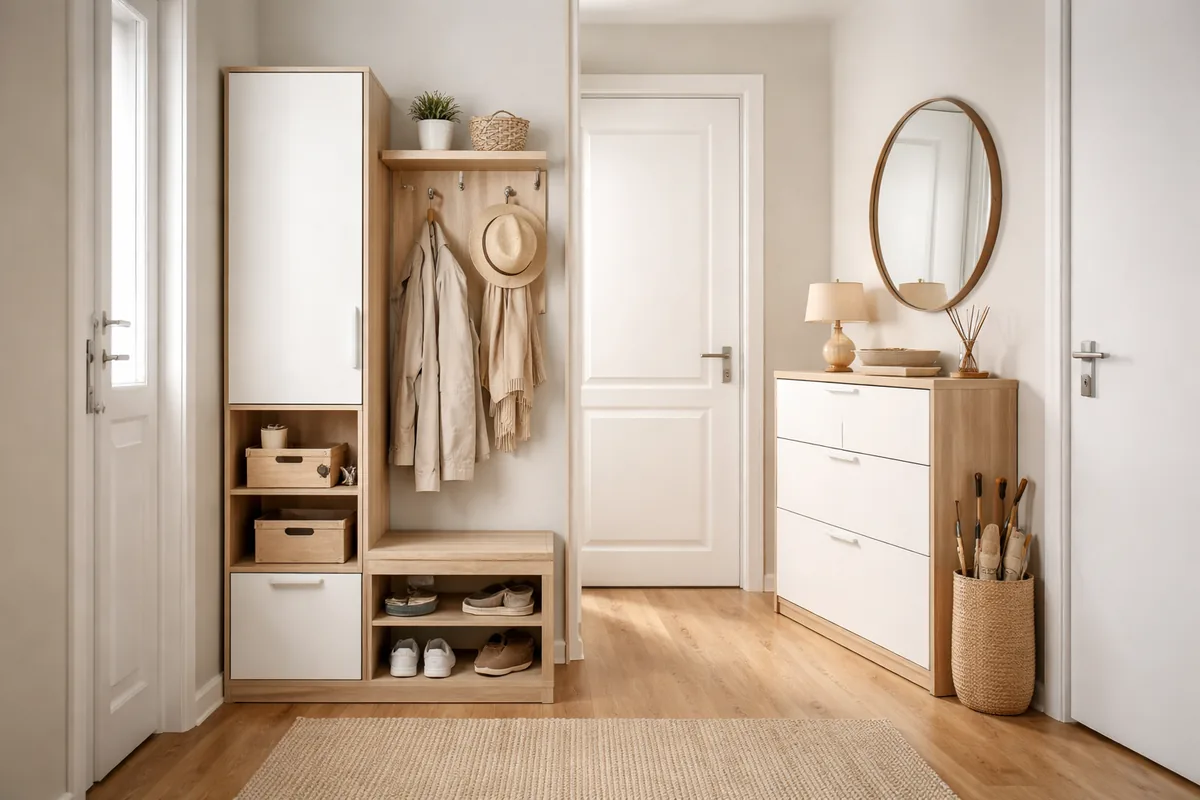 Comment bien choisir des meubles de rangement pour un petit couloir